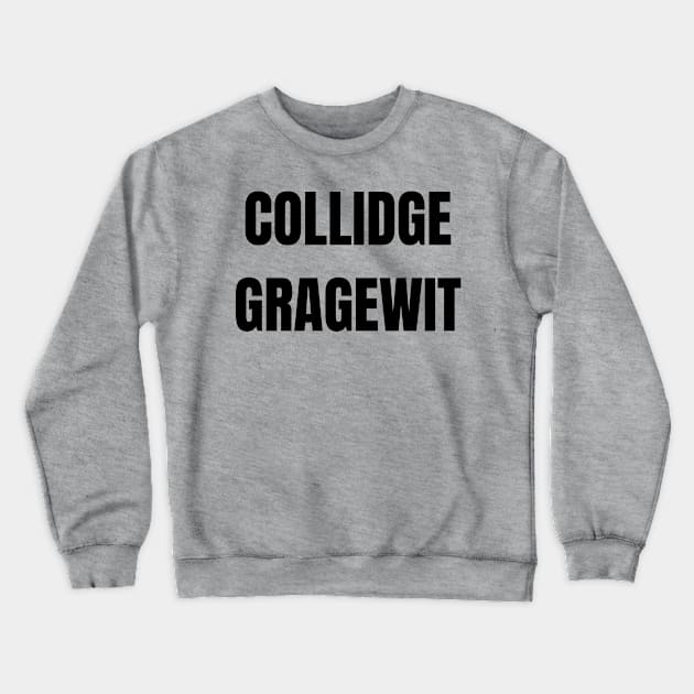 College Crewneck Sweatshirt by Spatski